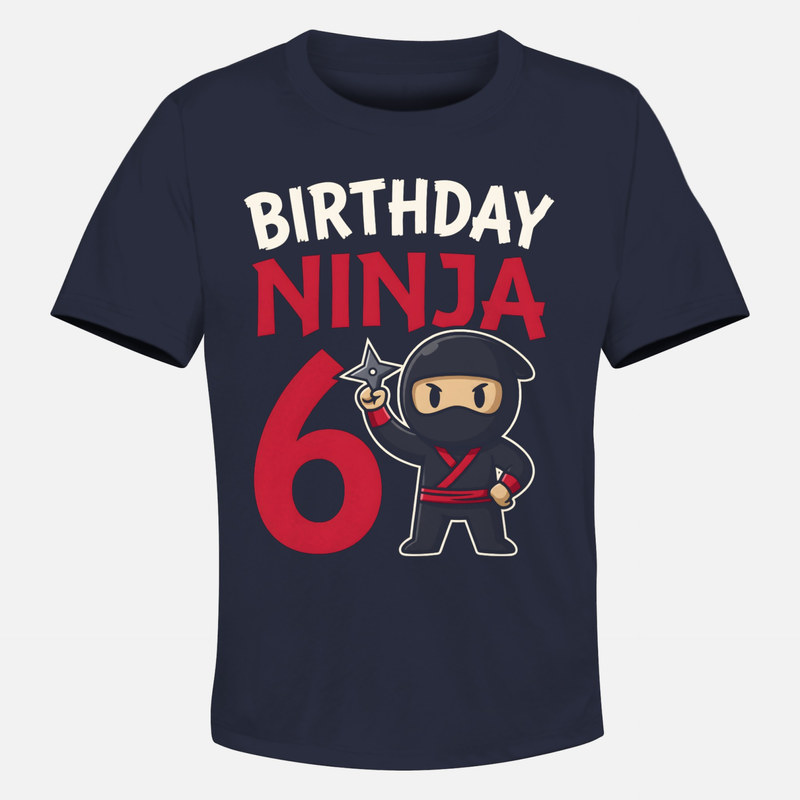 T-shirts: Birthday Ninja 6