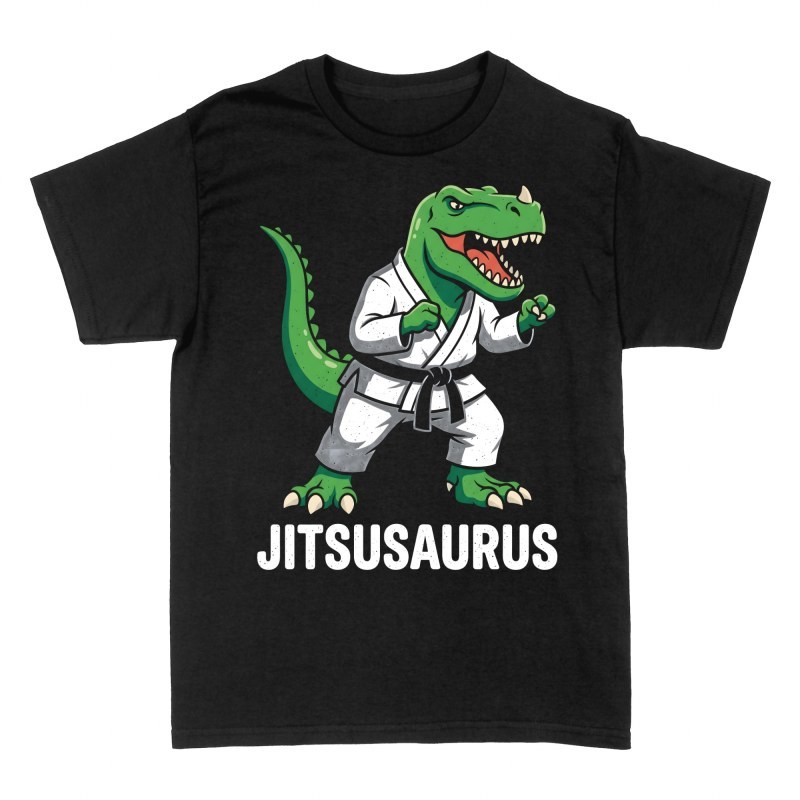 T-shirts: Jitsusaurus BJJ T-Rex