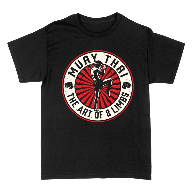 T-shirts: Muay Thai The Art of 8 Limbs