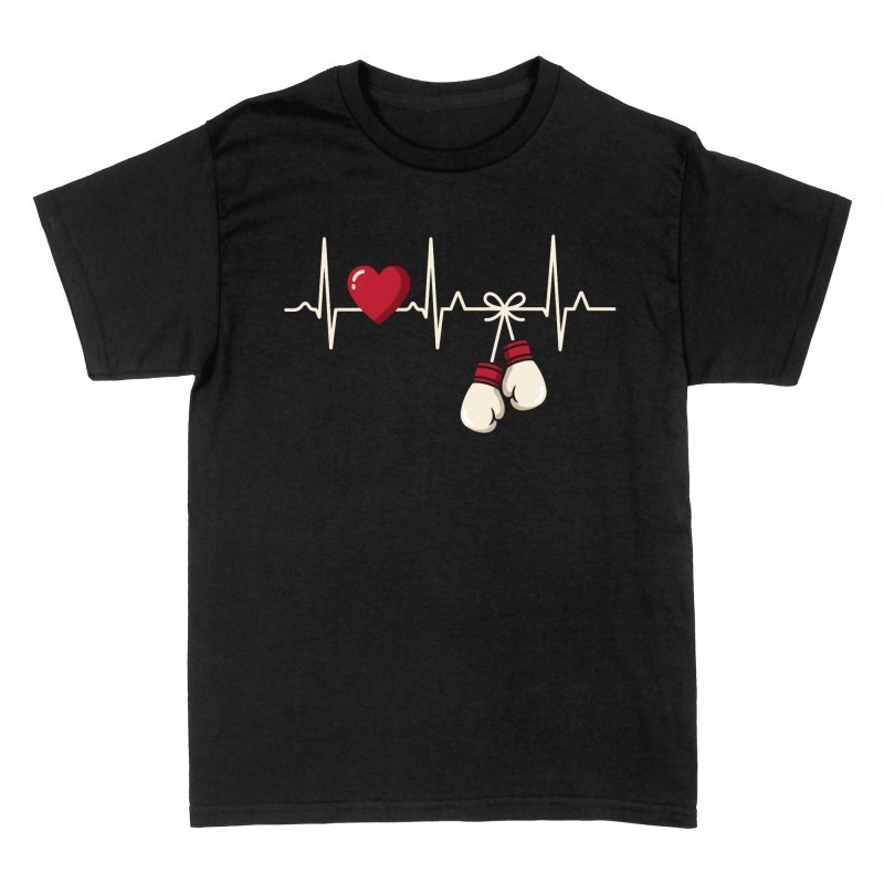 T-shirts: Boxing Heartbeat with Gloves
