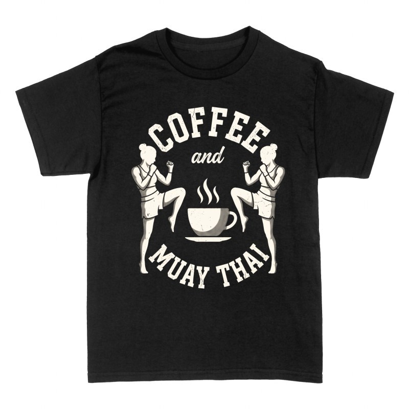 T-shirts: Coffee and Muay Thai