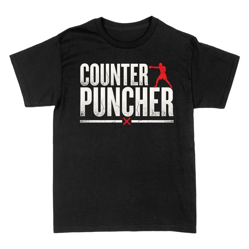 T-shirts: Counter Puncher Boxing Silhouette