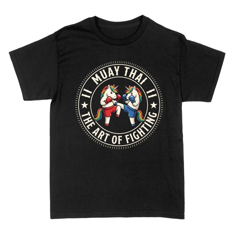 T-shirts: Muay Thai The Art of Fighting Unicorns