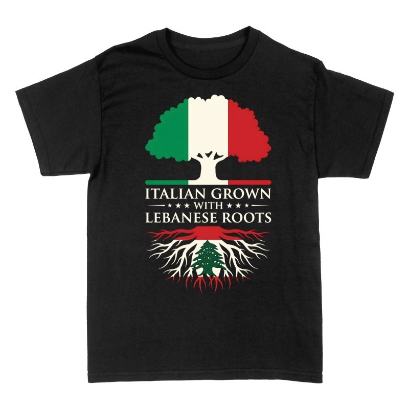 T-shirts: Italian Grown with Lebanese Roots