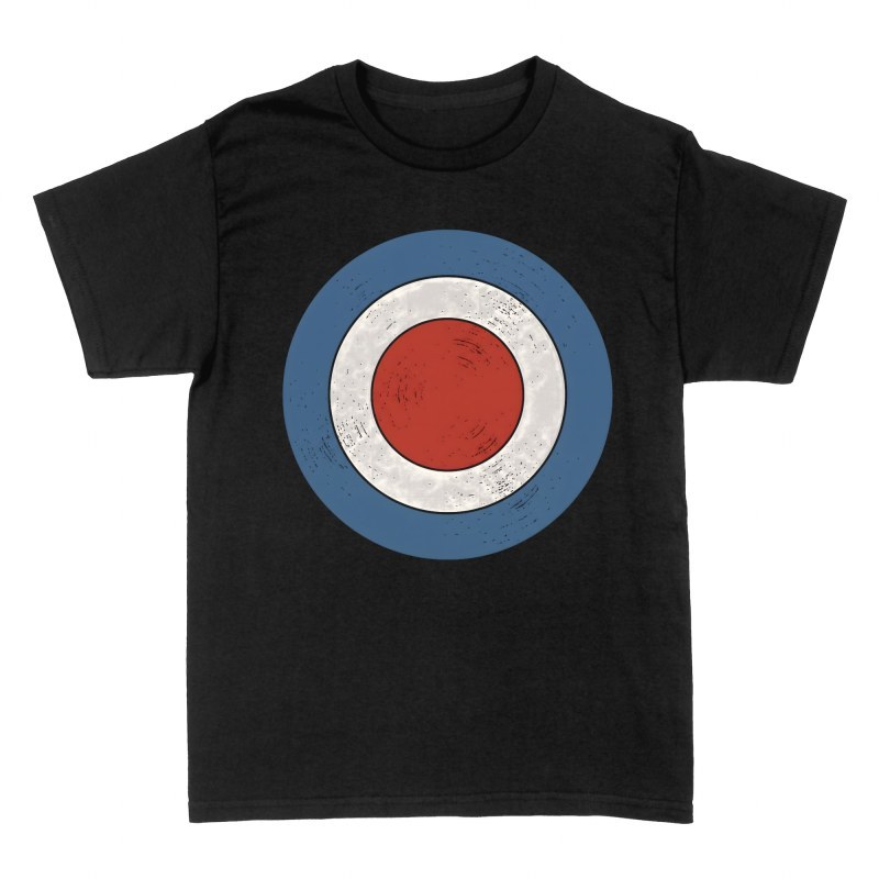 T-shirts: Vintage Mod Target Roundel