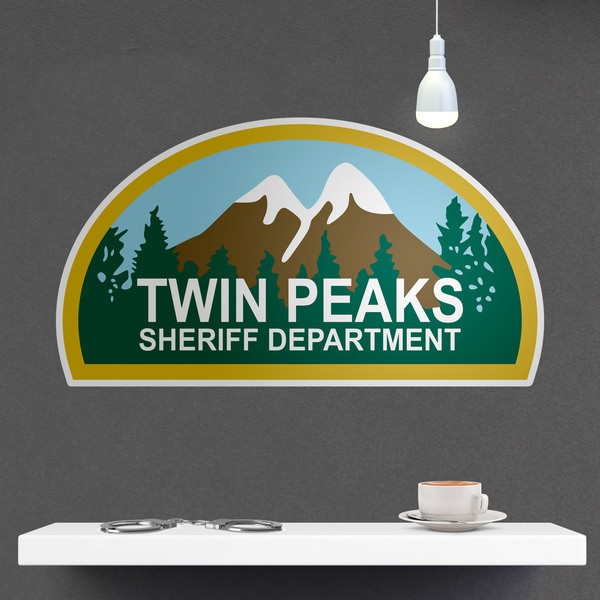 Wall Stickers: Twin Peaks Sheriff Department