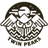 Wall Stickers: Owl and Twin Peaks Symbol