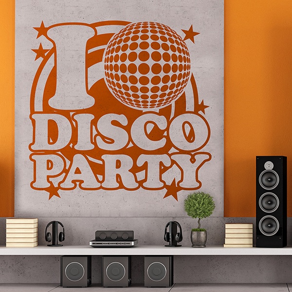 Wall Stickers: Disco Party