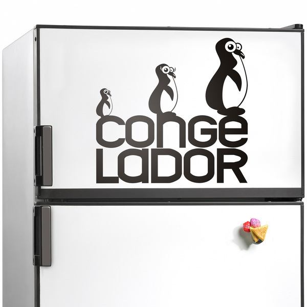 Wall Stickers: Freezer penguins