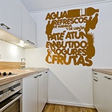 Wall Stickers: Typographic fridge 2