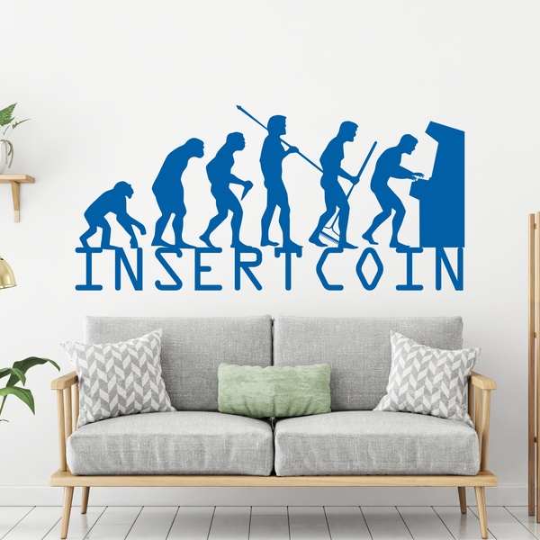 Wall Stickers: Evolution Insert Coin