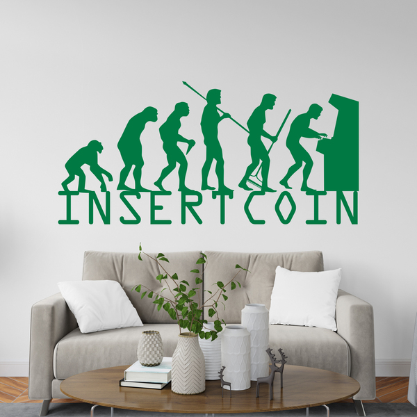 Wall Stickers: Evolucion InsertCoin