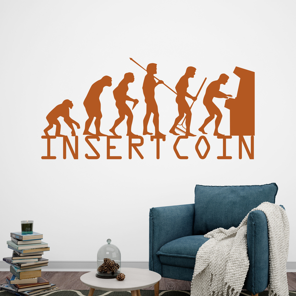 Wall Stickers: Evolucion InsertCoin