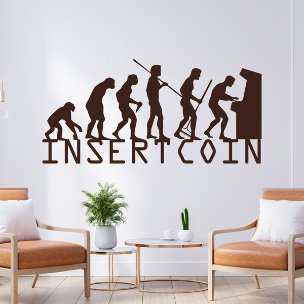 Wall Stickers: Evolucion InsertCoin