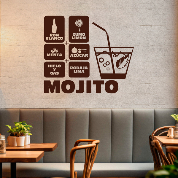 Wall Stickers: Cocktail Mojito