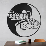 Wall Stickers: Bruce Zombie 2