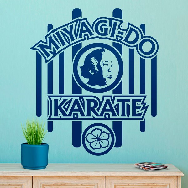 Wall Stickers: Miyagi karate school