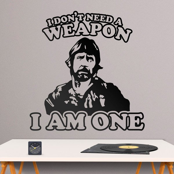 Wall Stickers: Norris Weapon