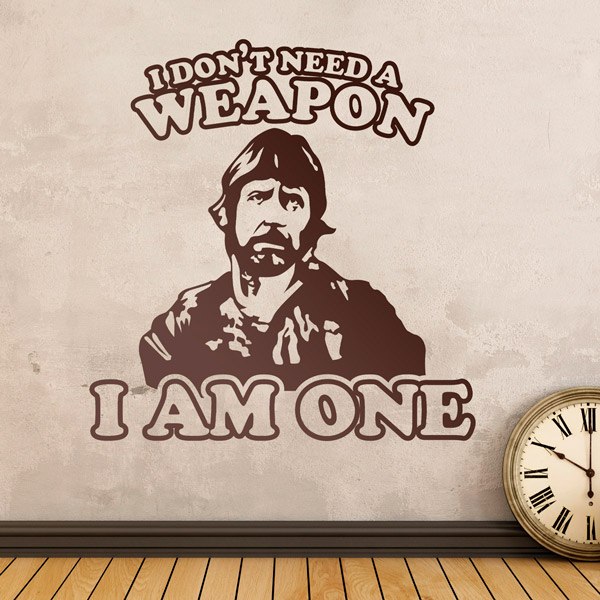 Wall Stickers: Norris Weapon