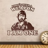 Wall Stickers: Norris Weapon 2
