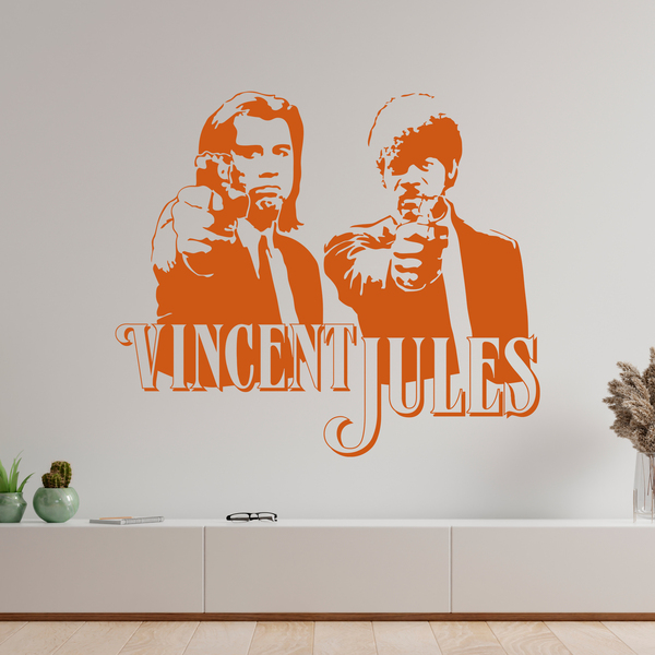 Wall Stickers: Vincent & Jules
