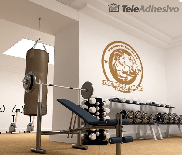 Wall Stickers: Arnold Muscle