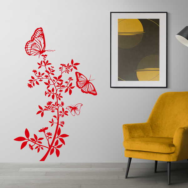 Wall Stickers: Floral Atzureus