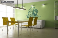 Wall Stickers: Johnny Hooker and Henry Gondorff 2