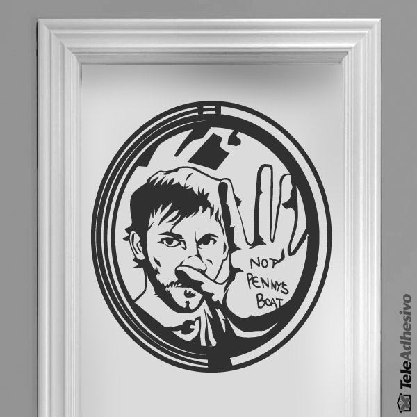 Wall Stickers: Charlie not pennys boat