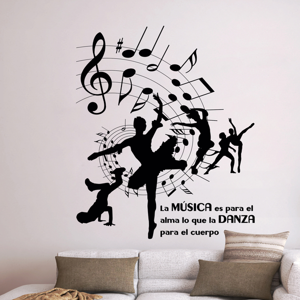 Wall Stickers: Music and dance