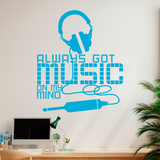 Wall Stickers: Always got music on my mind 3