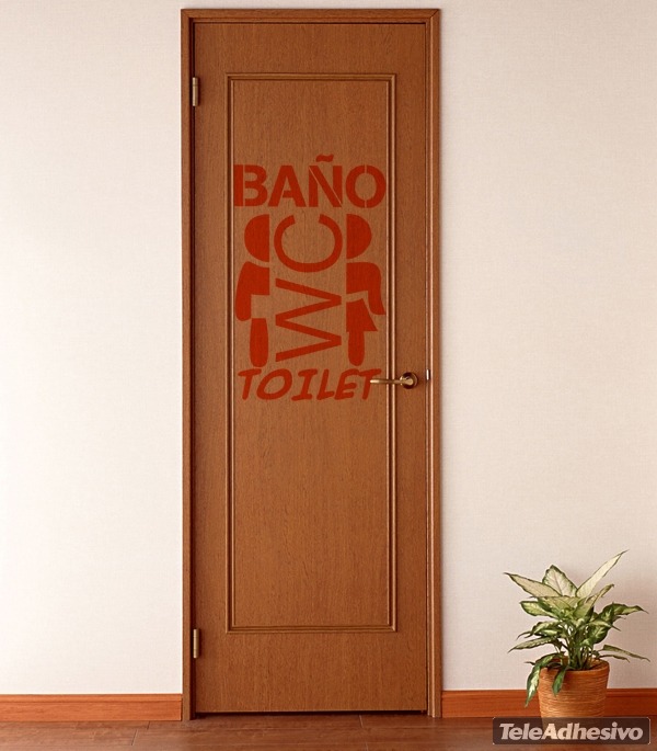 Wall Stickers: Mixed WC