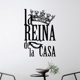 Wall Stickers: La Reina de la Casa 2