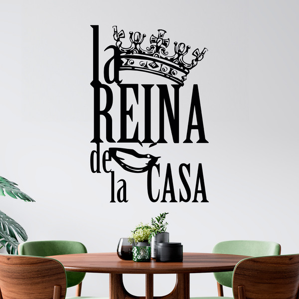 Wall Stickers: La Reina de la Casa