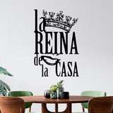 Wall Stickers: La Reina de la Casa 4