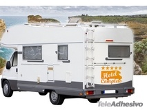 Camper van decals: Hotel Completo camping car 2