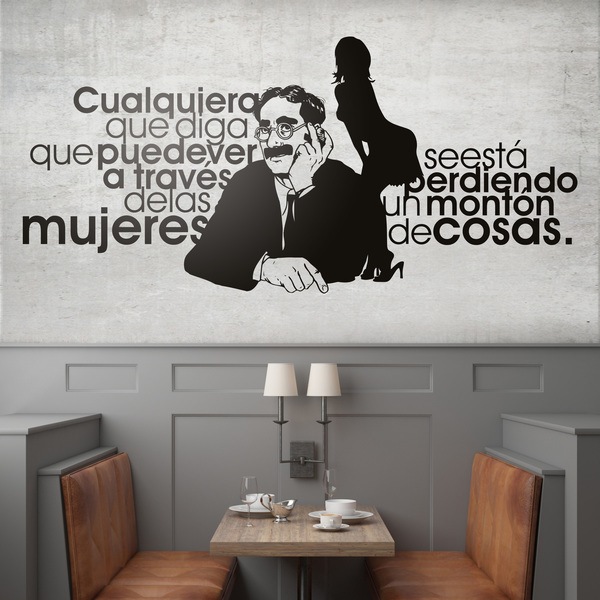 Wall Stickers: Groucho Women