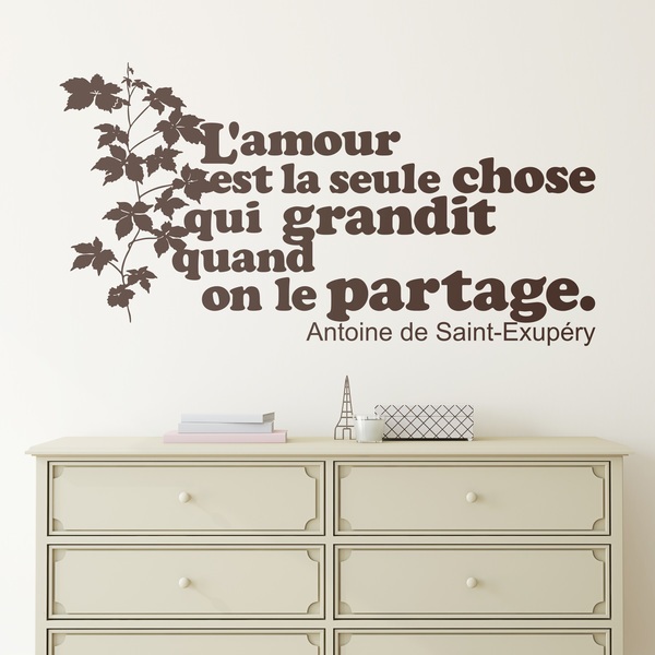 french phrases wall decals & wall stickers - muraldecal