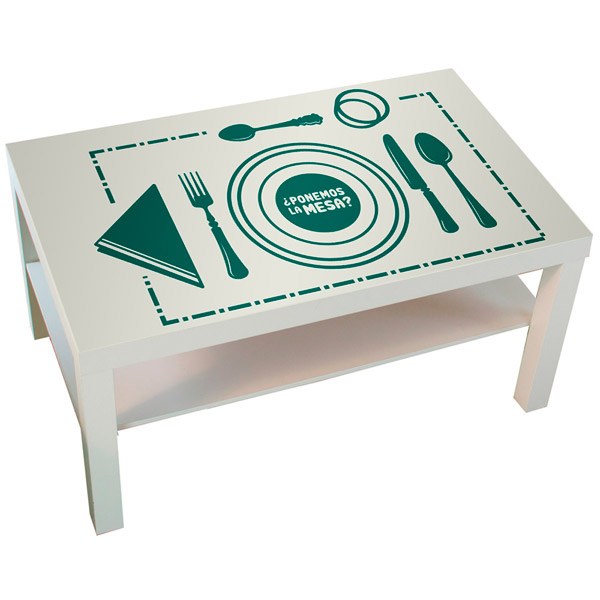 Wall Stickers: We set the Table