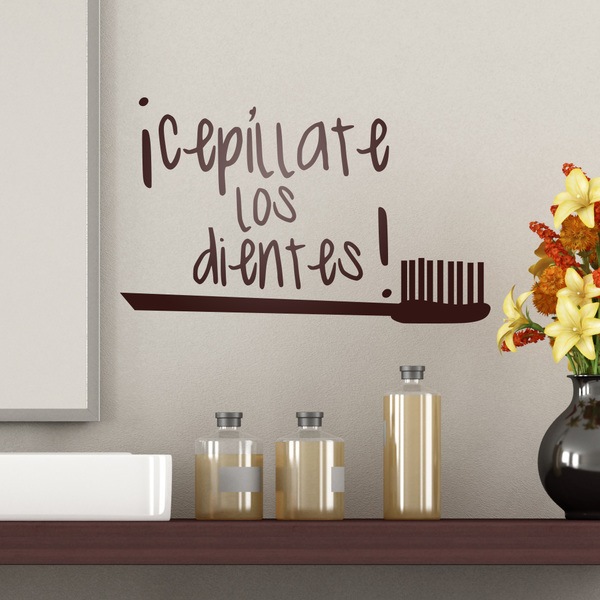 Wall Stickers: Cepillate los Dientes