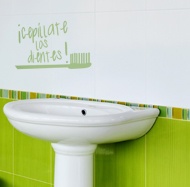 Wall Stickers: Cepillate los Dientes 2