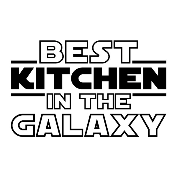 Wall Stickers: The Best Kitchen in the Galaxy