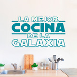 Wall Stickers: The Best Kitchen in the Galaxy in Spanish 4