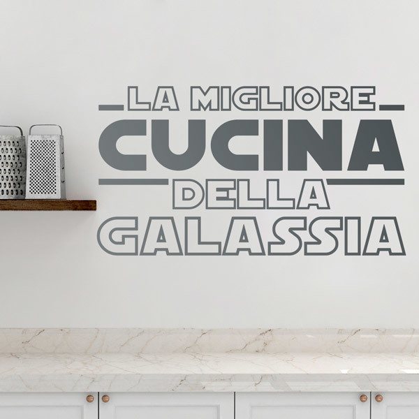 Wall Stickers: The Best Italian Cuisine in the Galaxy