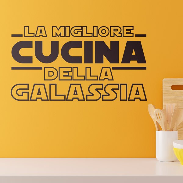 Wall Stickers: The Best Italian Cuisine in the Galaxy