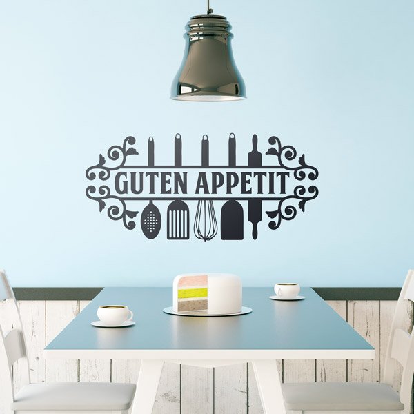 Wall Stickers: Enjoy Your Meal in German