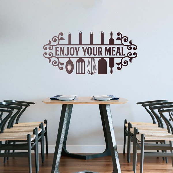 Wall Stickers: Enjoy Your Meal 0