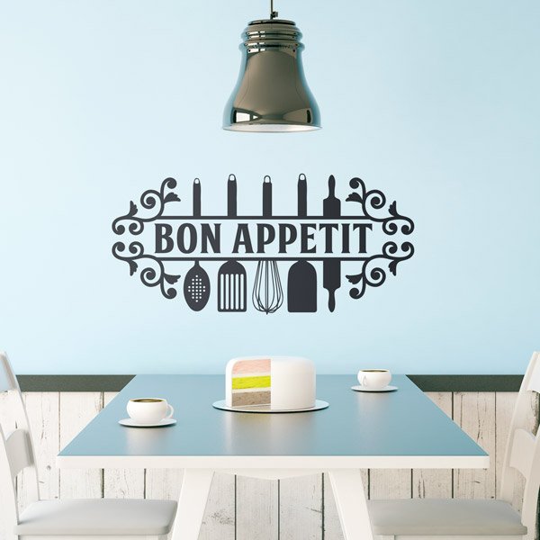 Wall Stickers: Enjoy Your Meal in French