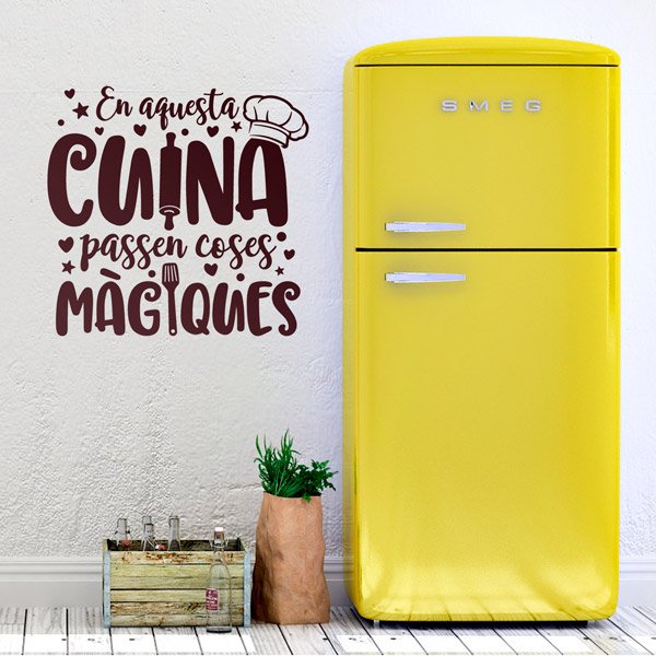 Wall Stickers: Magic Kitchen in Catalan