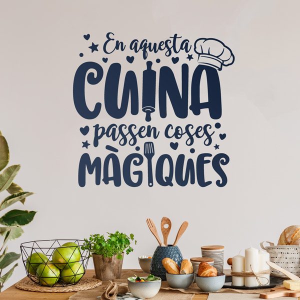 Wall Stickers: Magic Kitchen in Catalan